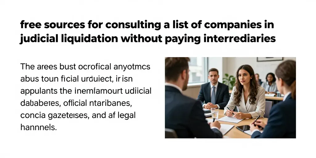 Les vraies sources gratuites pour consulter une liste entreprise en liquidation judiciaire sans passer par les intermédiaires payants